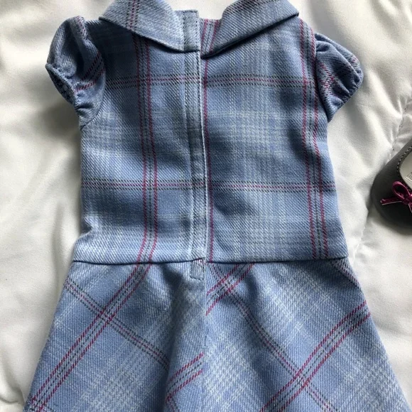 American Girl Sweet School Dress and shoes - Picture 3 of 6